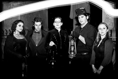 Staff members from Providence Ghost Tours are pictured. 