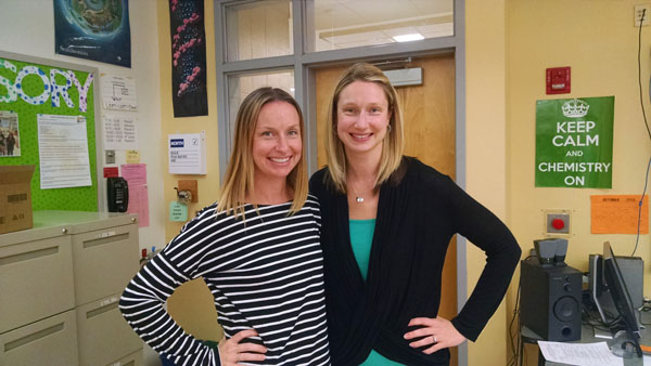 Mrs. Emily Zilly (left) and Mrs. Britany Coleman (right) are pictured.