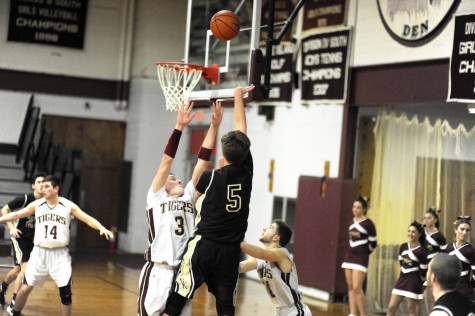 Josh Pitzer in an away game against Tiverton Tigers 