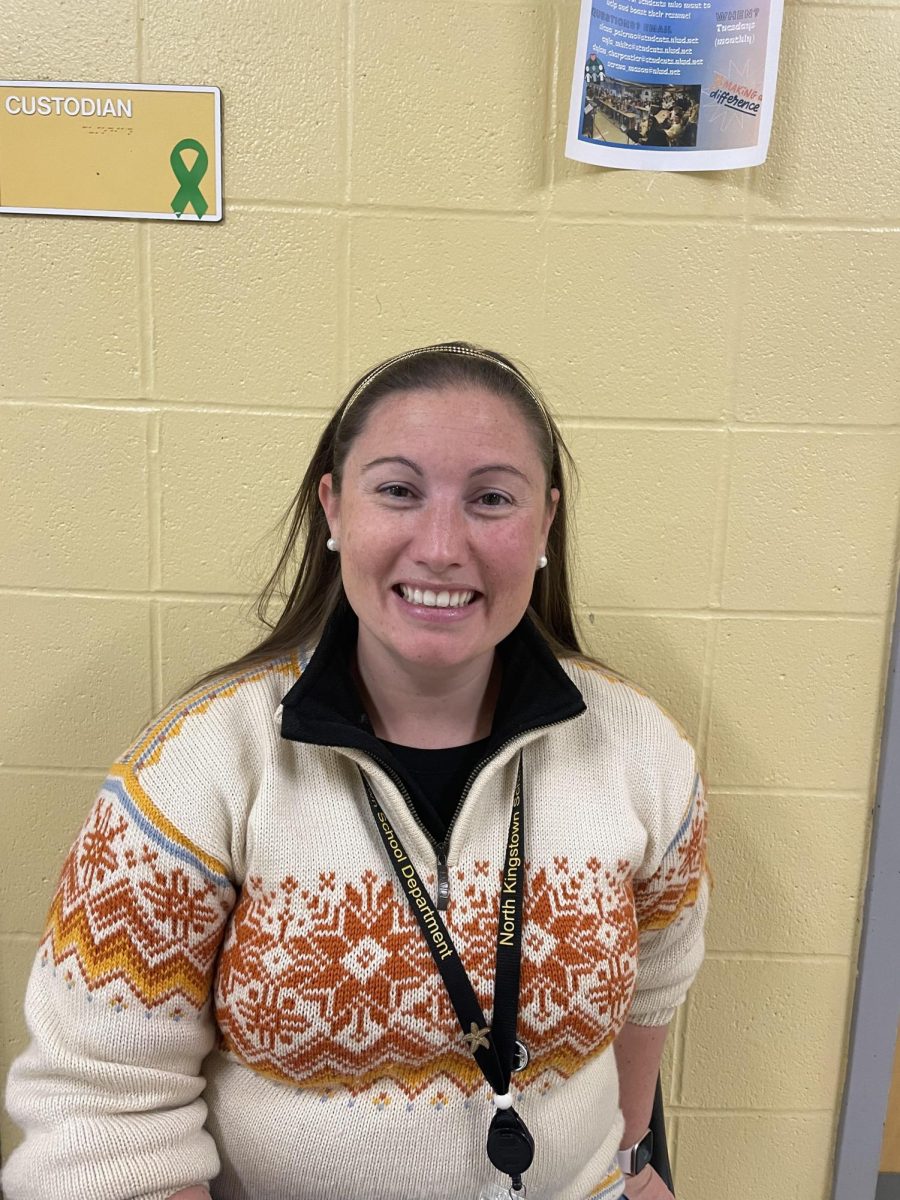 Mrs. Katherine Boisclair is the school's newest music and theatre educator. She works in room 131, in the school's arts wing.